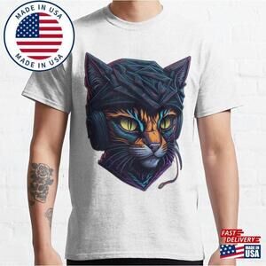Cute Colorful Cat 006 Classic T-Shirt
